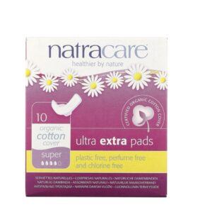 NATRACARE SERVIETTE ULTRA EXTRA SUPER 10 Unités