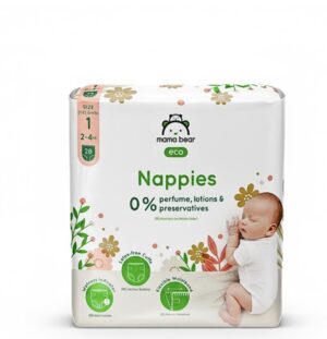 Mama Bear Couches Taille 1 2-4 kg/28Pieces