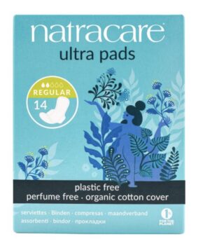 NATRACARE SERVIETTE ULTRA REGULIER + WINGS 14Unités