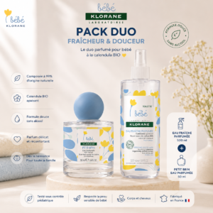 OFFRE Back To School Klorane Eau Parfumée + Eau Fraîche