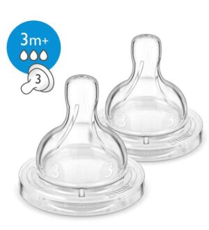 OFFRE  Destockage Avent Anti colic Classic 3 mois + ( sur tetines numero 3 )