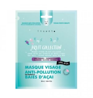Offre Liquidation INUWET FRUIT COLLECTION MASQUE VISAGE DETOX BAIES D’ACAI 30ML