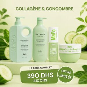 MAPO PACK COMPLET COLLAGÈNE & CONCOMBRE