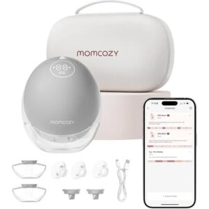 MOMCOZY Mobile Flow™ Tire-lait mains libres M9