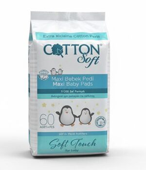 Ultra Compact Cotton Soft Maxi Carres 60 Pieces