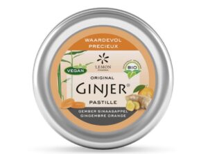 Ginjer Pastilles Gingembre & Orange Bio – Lemon Pharma