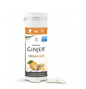 GINJER CHEWING-GUM GINGEMBRE ORANGE 30 G