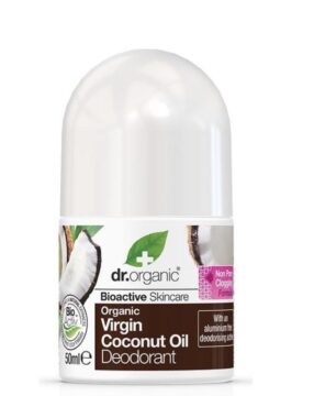 Dr Organic Déodorant à l’Huile de Noix de Coco Vierge 50Ml