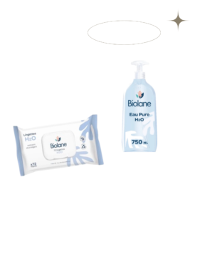 Offre liquidation Pack Biolane eau Pure 750 ml full size+ 1 lingette